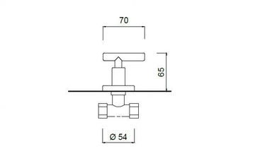 G4 - F7716 - Deck-mounted remote control tap by Rubinetteria Giulini - view 3